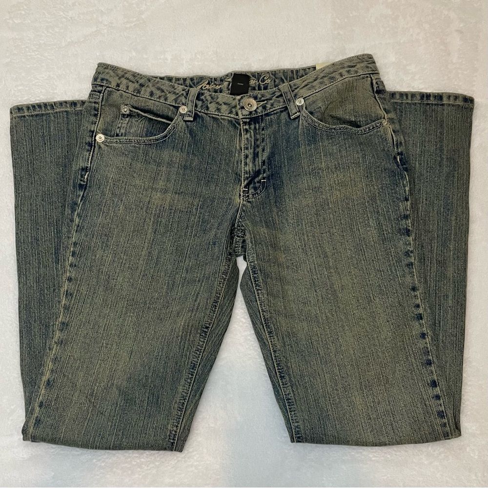 Arizona Jean Company Medium Stonewash Bootcut Jeans Sz 15 Average (Junio…
